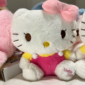 Hello Kitty (dark pink) Plush Backpack